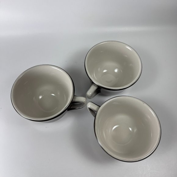 Vtg Jackson Custom China Coffee Mugs Cups Brown Restaurant Ware Union Made Lot 3 - Picture 4 of 9
